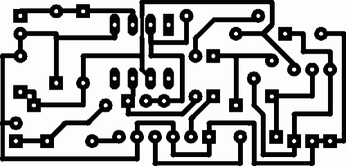 Low impedance microphone amplifier-printed PCB