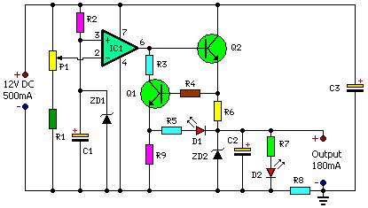 portable mobile battery charger circuit